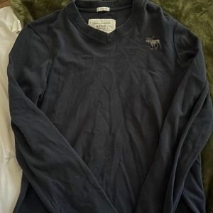 MENS Abercrombie & Fitch Muscle Fit Blue long sleeve medium